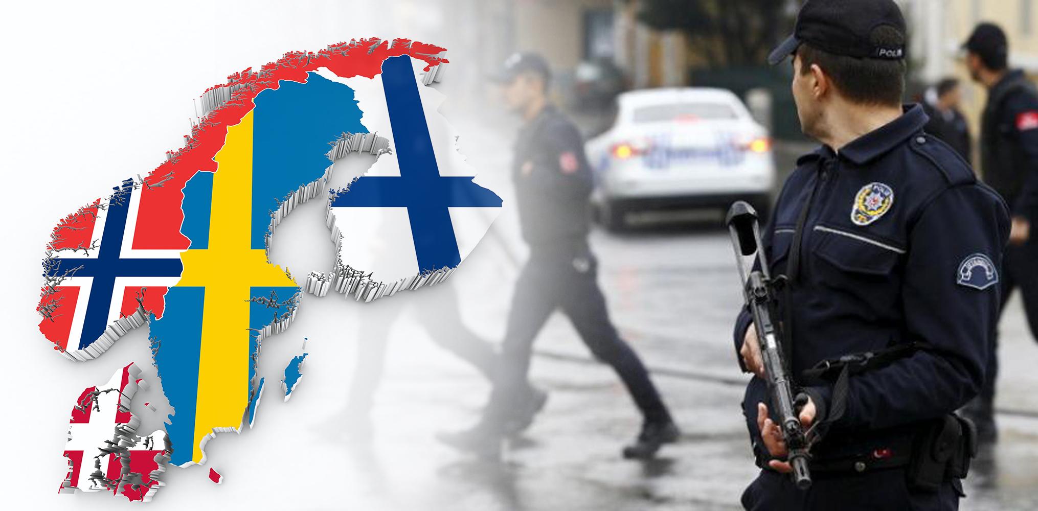 What Factors Contributed to the Decline of Security in Scandinavia?