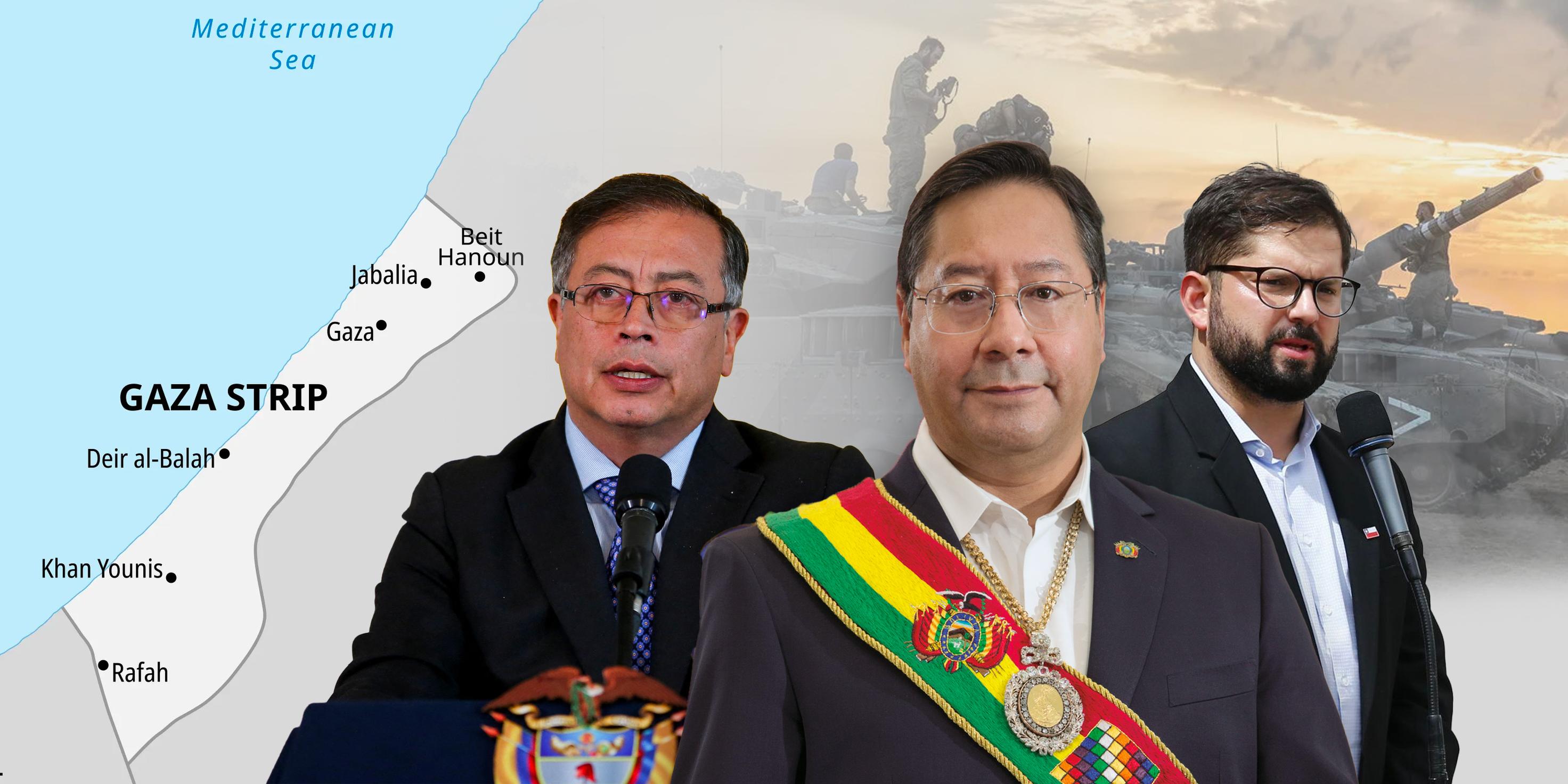 Latin American Interactions with the War in Gaza